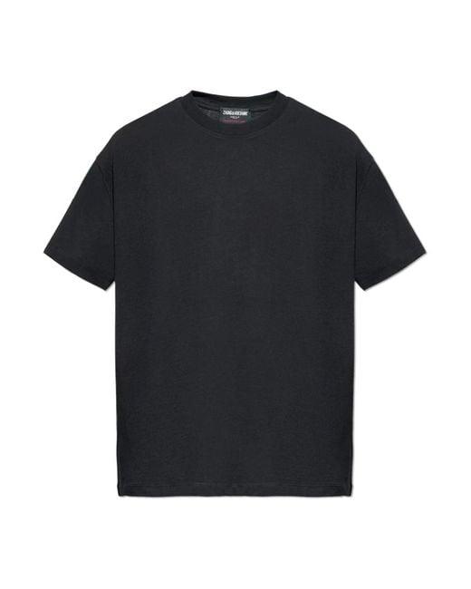Zadig Voltaire Men's Black T-Shirts