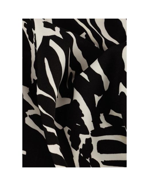 Gestuz Kleedjes ,Zwart ,Polyester Brayagz P Midi Jurk in het Black