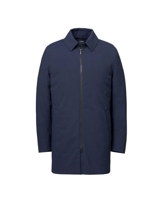 UBR Blue Rain Jackets for men