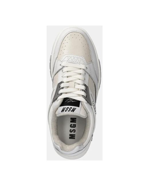 MSGM White Sneakers