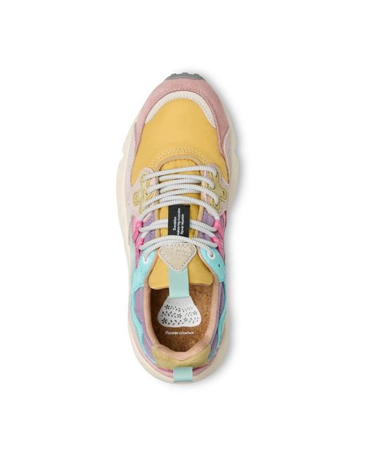 Flower Mountain Blue Sneakers