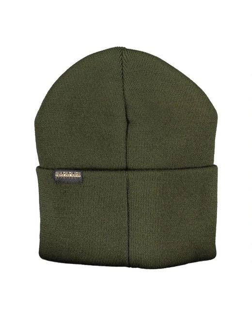 Beanies di Napapijri in Green da Uomo