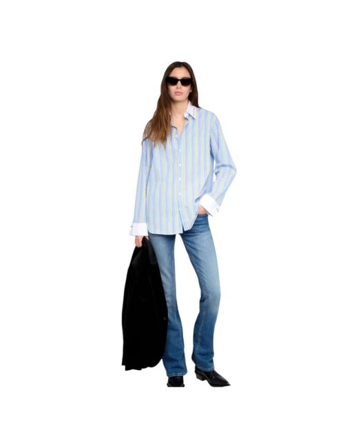 Zadig & Voltaire Blue Shirts