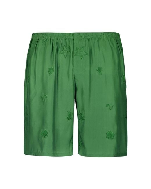 BAZISZT Casual Shorts in het Green voor heren