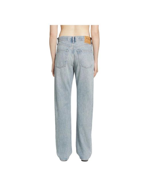 Polo Ralph Lauren Blue Straight Fit Jeans