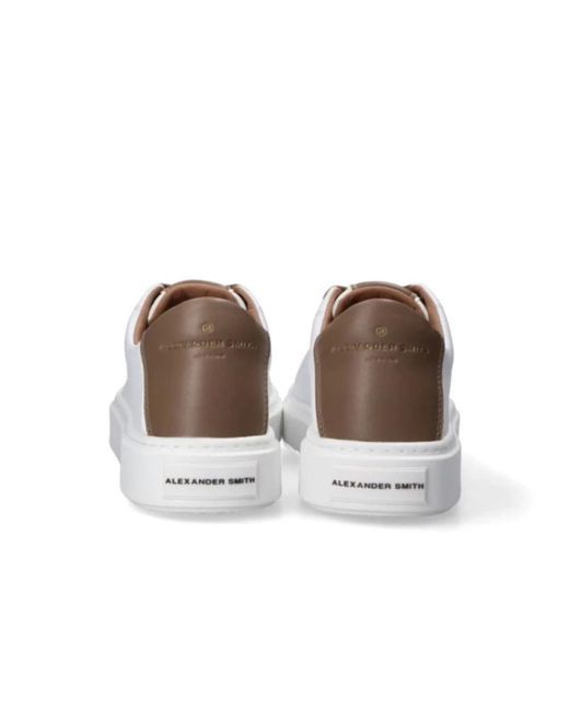 Alexander Smith White Sneakers for men