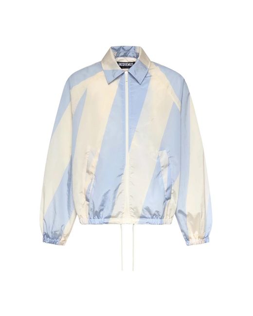Jacquemus Blue Light Jackets for men