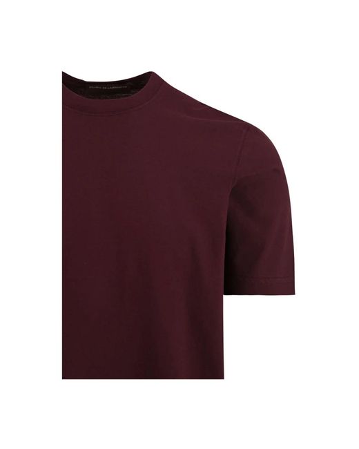 FILIPPO DE LAURENTIIS Red T-Shirts for men