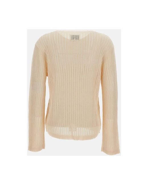 Loulou de Saison Natural Round-Neck Knitwear