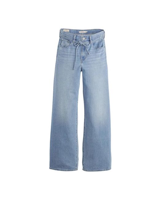 Levi's Jeans ,Blauw ,Wide Jeans in het Blue
