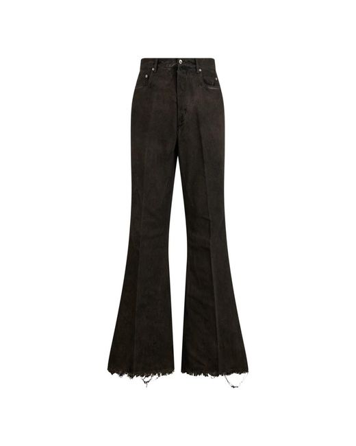 Rick Owens Bolan Bootcut Jeans in het Black voor heren