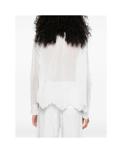 Forte_forte White Blouses