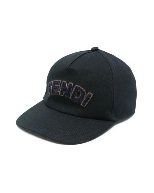 Fendi Black Caps for men