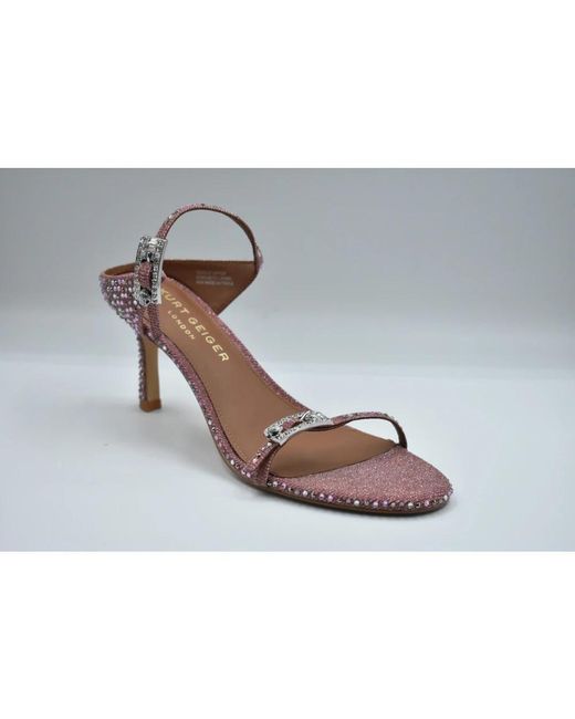 Kurt Geiger Strass Double in het Brown