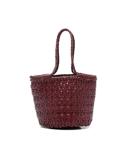 Dragon Diffusion Tote Bags in het Red