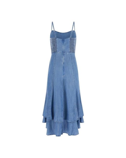 Guess Blue Midi Dresses