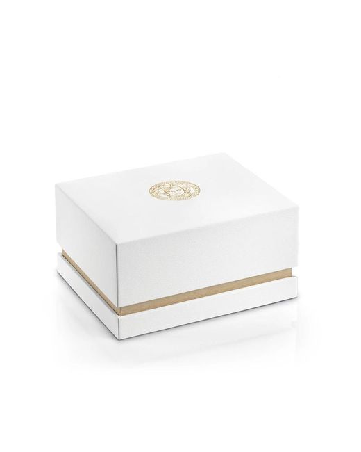 Versace Metallic Essential rot/silber lederuhr