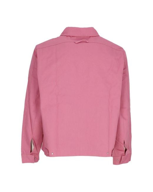 Light Jackets Arte' de hombre de color Pink