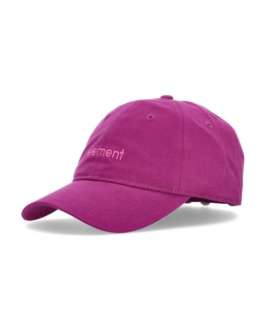 Element Accessoires ,Paars ,Katoen Fluky 3.0 Cap in het Purple voor heren