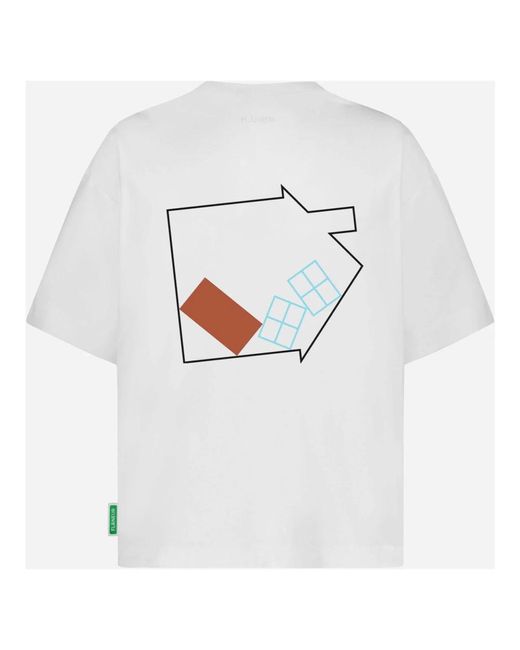 T-Shirts di flâneur in White da Uomo