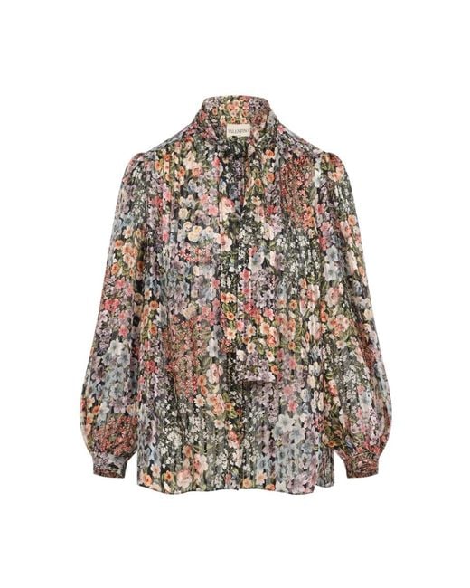 Valentino Gray Shirts