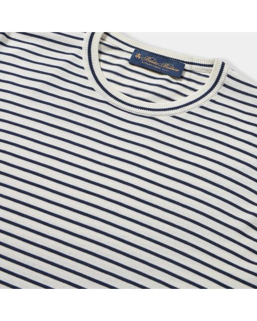 Brooks Brothers Gray Round-Neck Knitwear for men