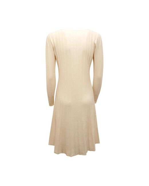 D.exterior Natural Midi Dresses