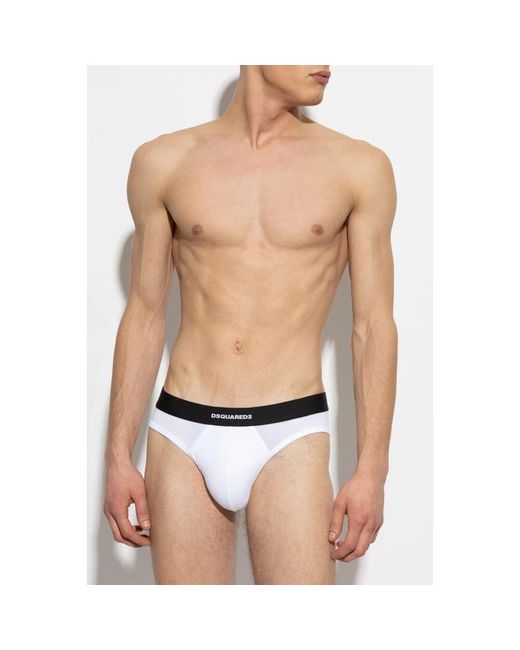 DSquared² Zweierpack slips in White für Herren