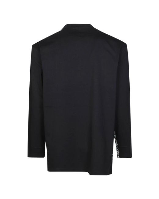 Y-3 Black Long Sleeve Tops for men