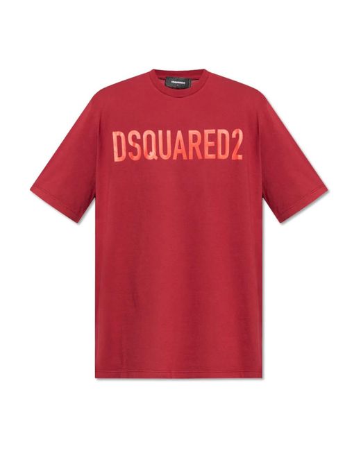 DSquared² Red T-Shirts for men