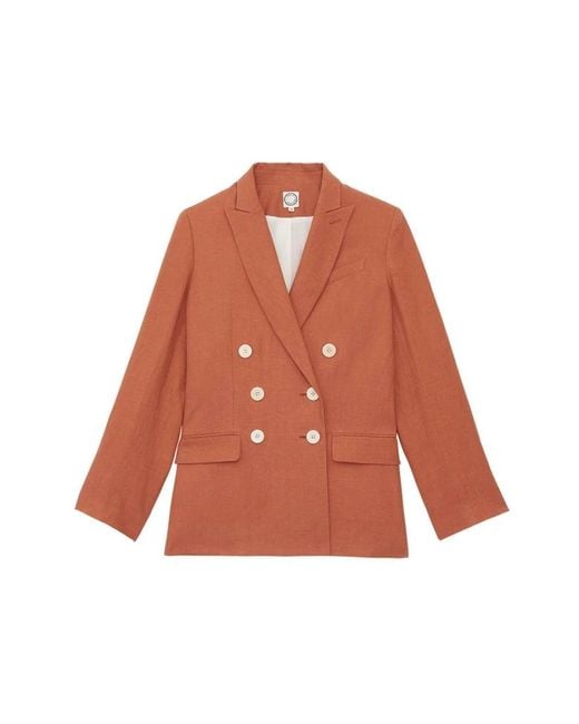 Blazers Ines De La Fressange Paris de color Orange