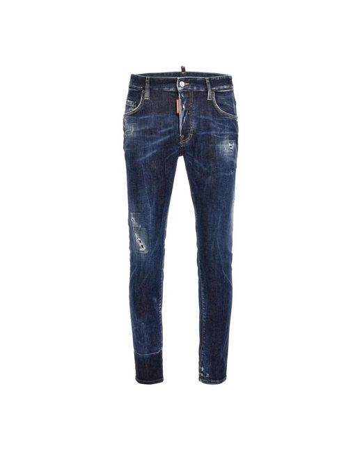 DSquared² Jeans ,Blauw ,Denim Stijlvolle Denim Jeansbroek in het Blue voor heren