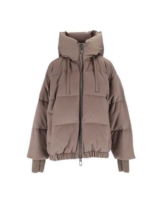 Down Jackets DUNO de color Brown
