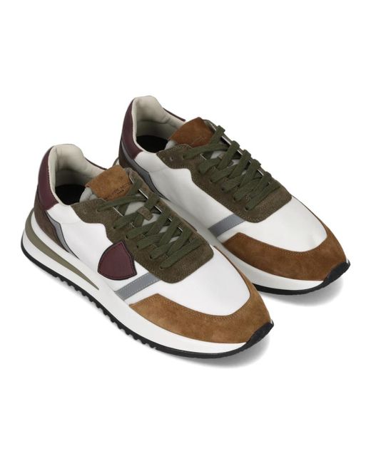 Philippe Model Brown Sneakers for men