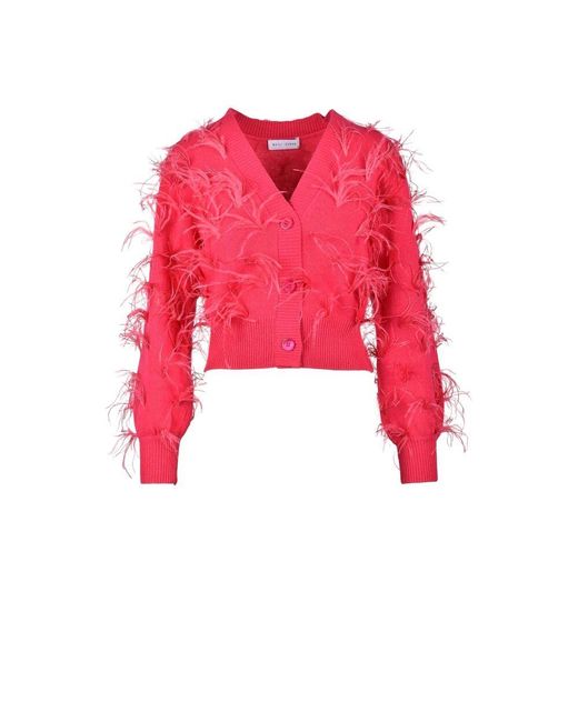 WEILI ZHENG Red Cardigans