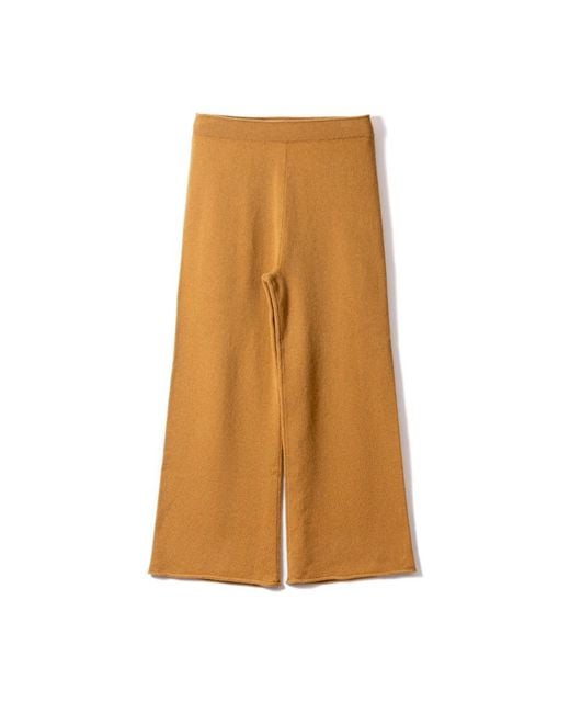 Outerknown Brown Wide Trousers