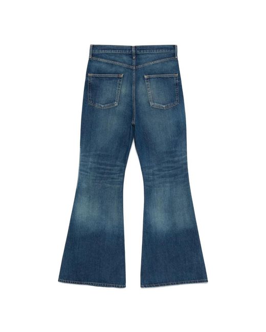 Junya Watanabe Blue Flare Jeans for men