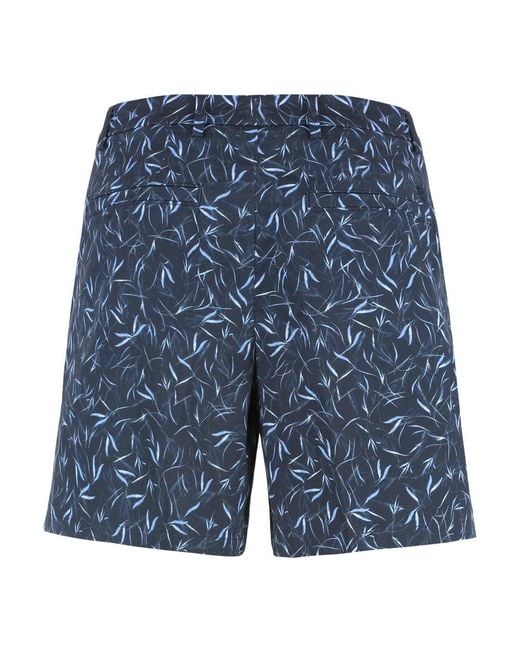 Boss Blue Casual Shorts for men