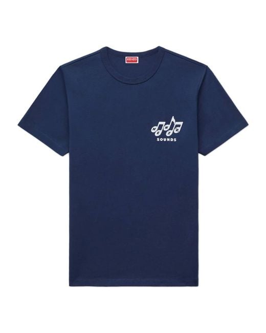 KENZO Blue T-Shirts for men