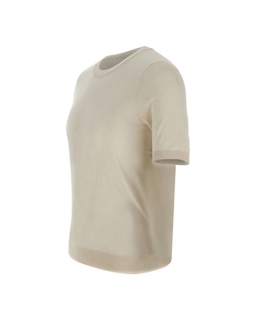 Gran Sasso Gray Round-Neck Knitwear for men