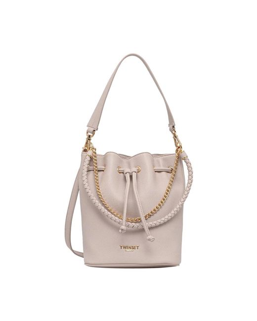 Twinset Pink Bucket Bags