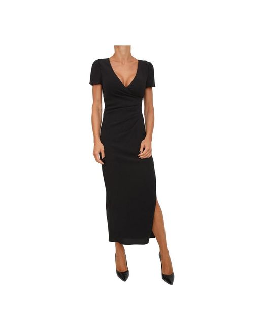 ARMANI EXCHANGE Black Midi Dresses
