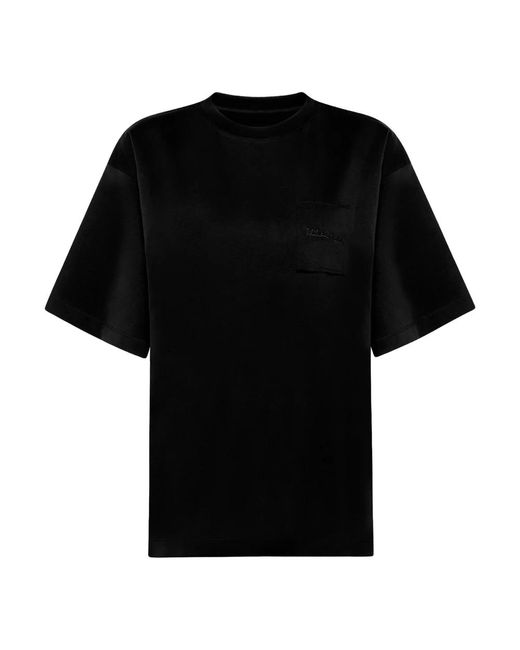 Monique essence t-shirt - cotone nero di Philippe Model in Nero | Lyst