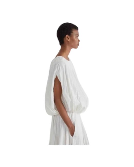 MEIMEIJ Gray Blouses