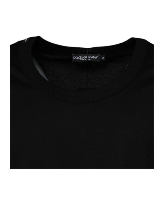 Sleeveless Tops di Dolce & Gabbana in Black da Uomo