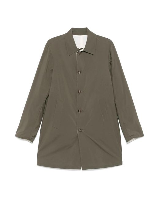 Barba Napoli Green Rain Jackets for men