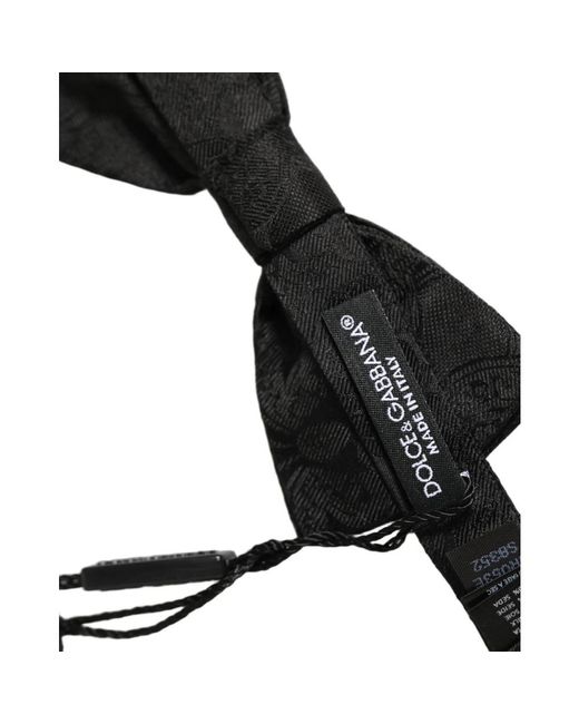 Bowties di Dolce & Gabbana in Black da Uomo