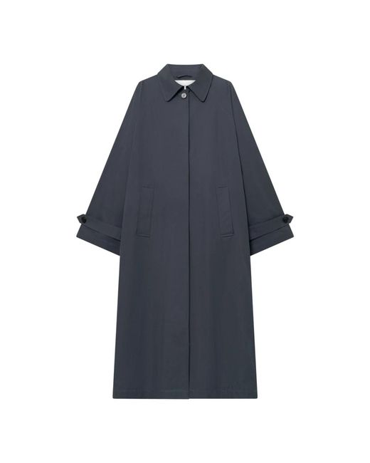 Mark Kenly Domino Tan Blue Single-Breasted Coats