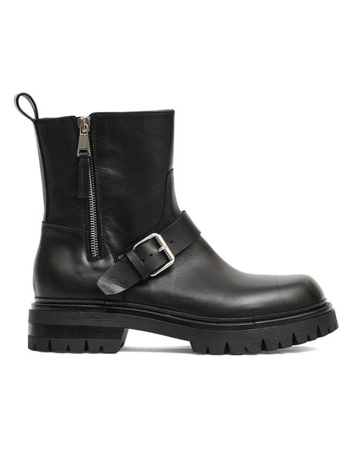 Elena Iachi Black Ankle Boots