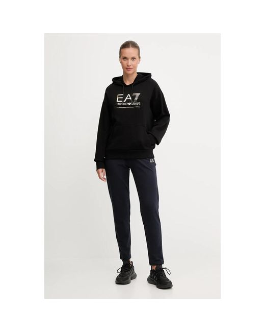 EA7 Black Kapuzenpullover